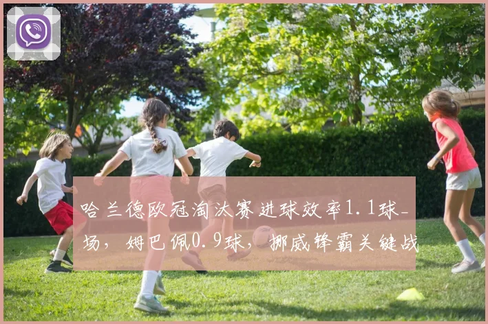哈兰德欧冠淘汰赛进球效率1.1球_场，姆巴佩0.9球，挪威锋霸关键战占优
